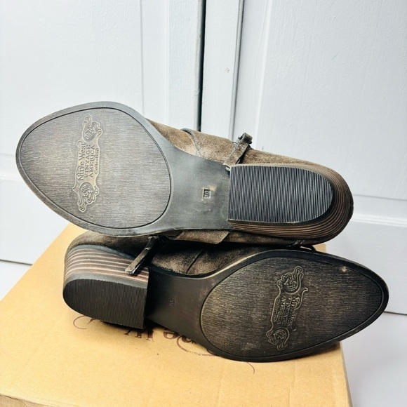 NINE WEST Vasabady Dark Brown Heeled Boots Size 9 - Picture 8 of 9